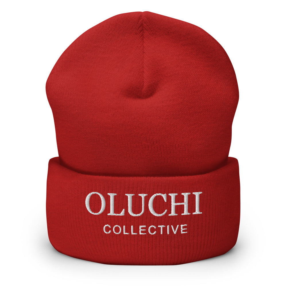 original oluchi Cuffed Beanie